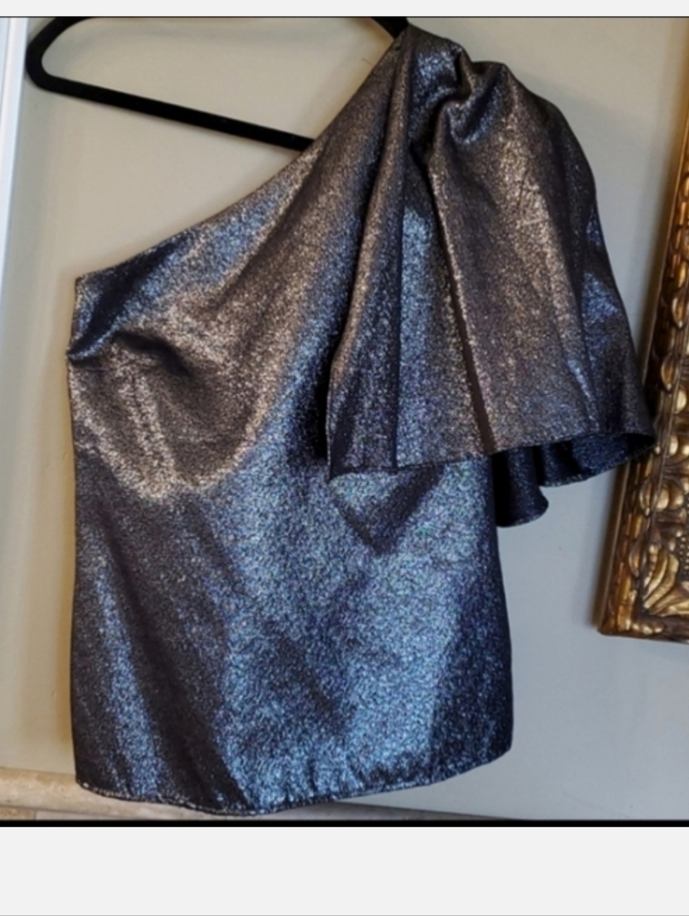Zara one shoulder top size XS